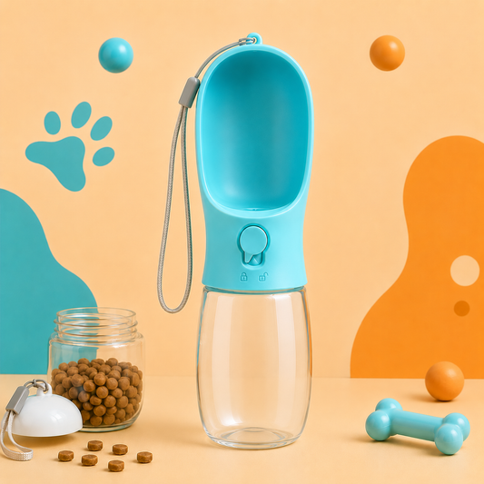 Snack & Go™ 2 az 1-ben kutyaitató és etető