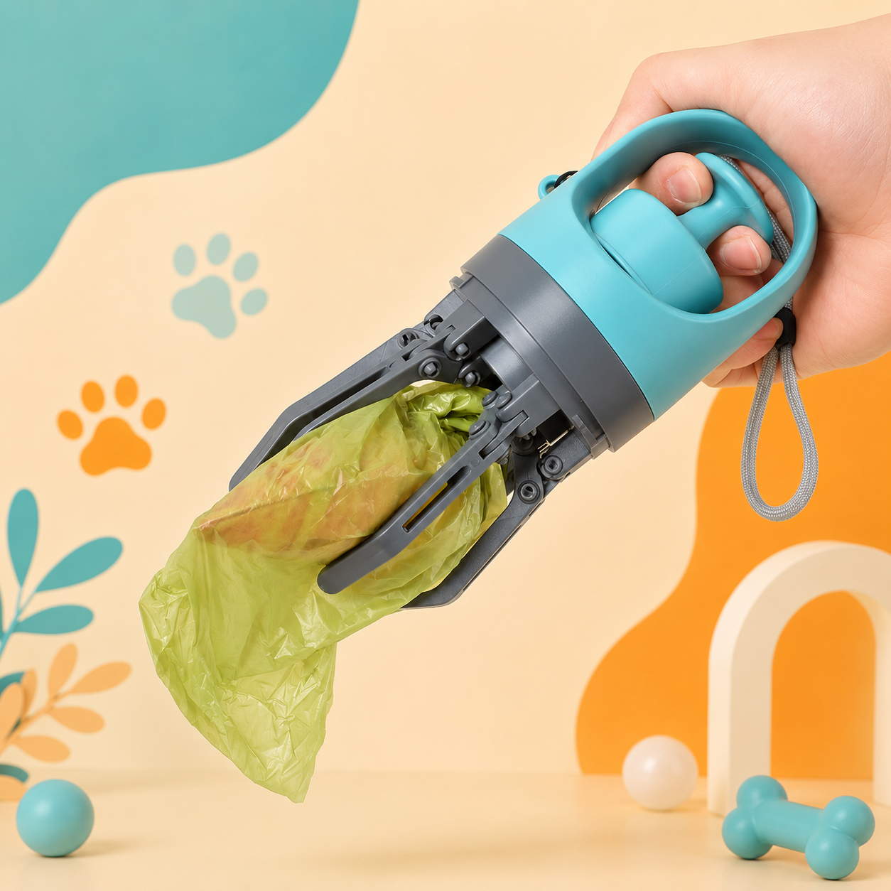 OctoGrip™ – Kutya ürülék felszedő