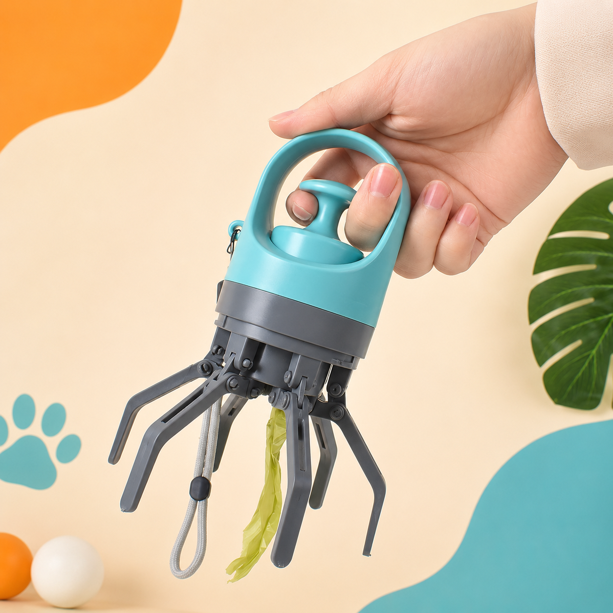 OctoGrip™ – Kutya ürülék felszedő